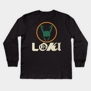 God of Mischief ( Loki ) Kids Long Sleeve T-Shirt